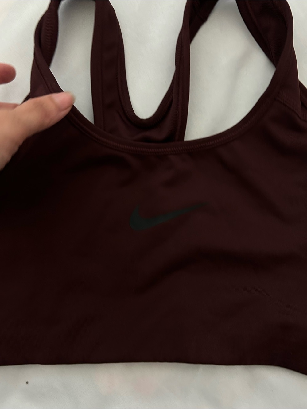 Nike maroon sports bra xs - Picture 10 of 11